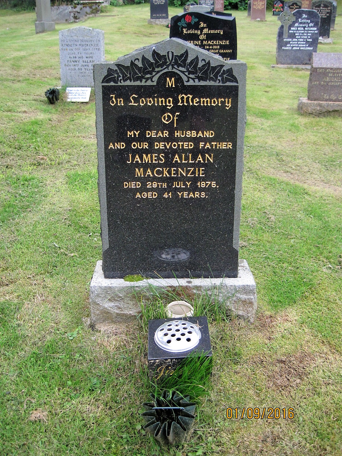 James Allan Mackenzie 1975