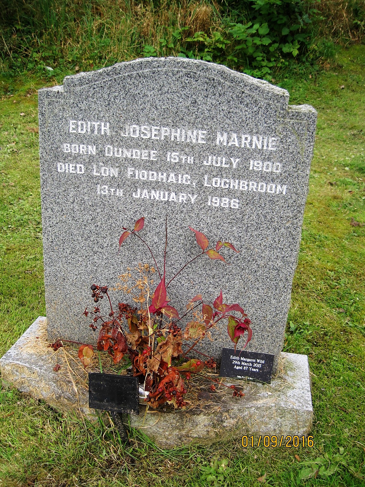 Edith Josephine Marnie 1986