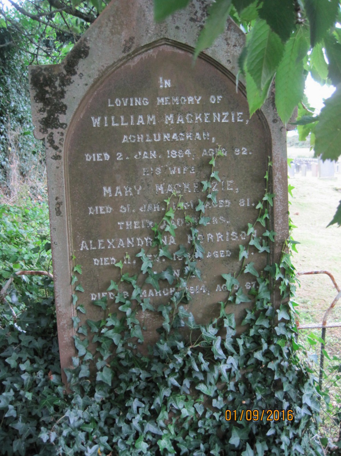 William Mackenzie 1884
