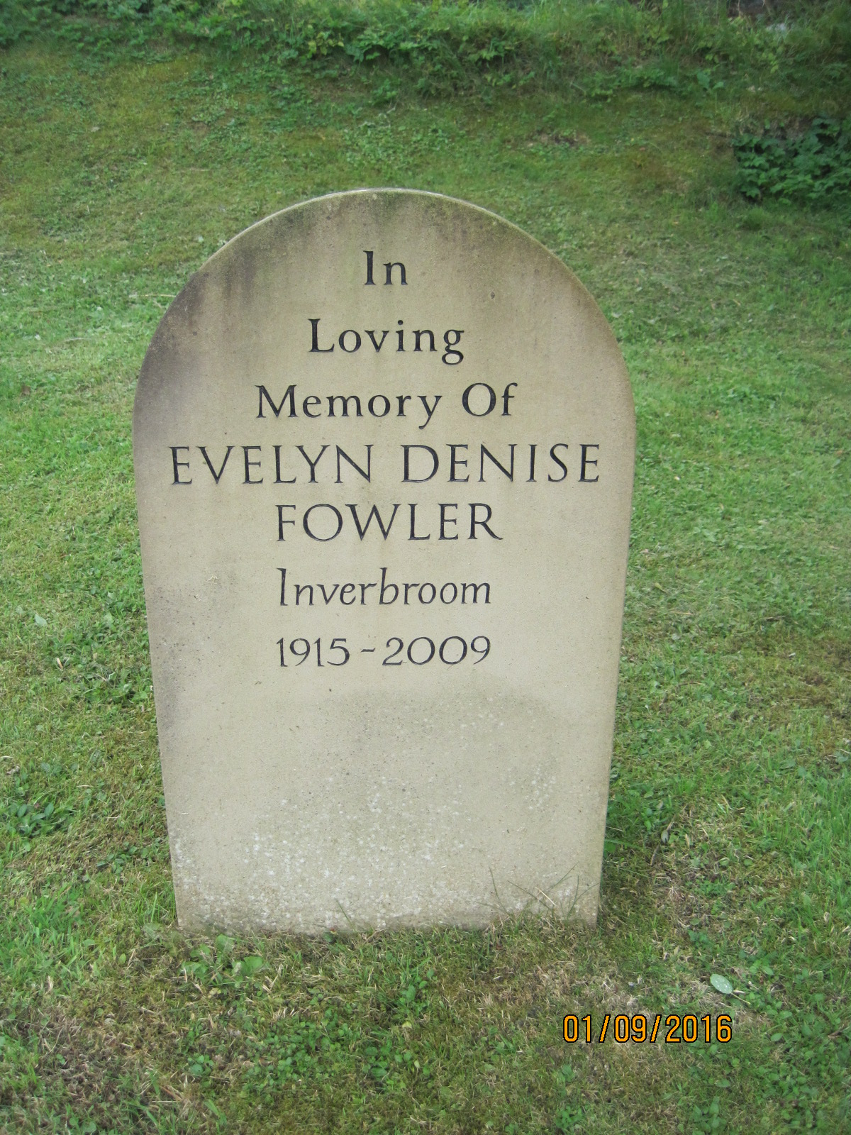 N101 - Evelyn Denise Fowler