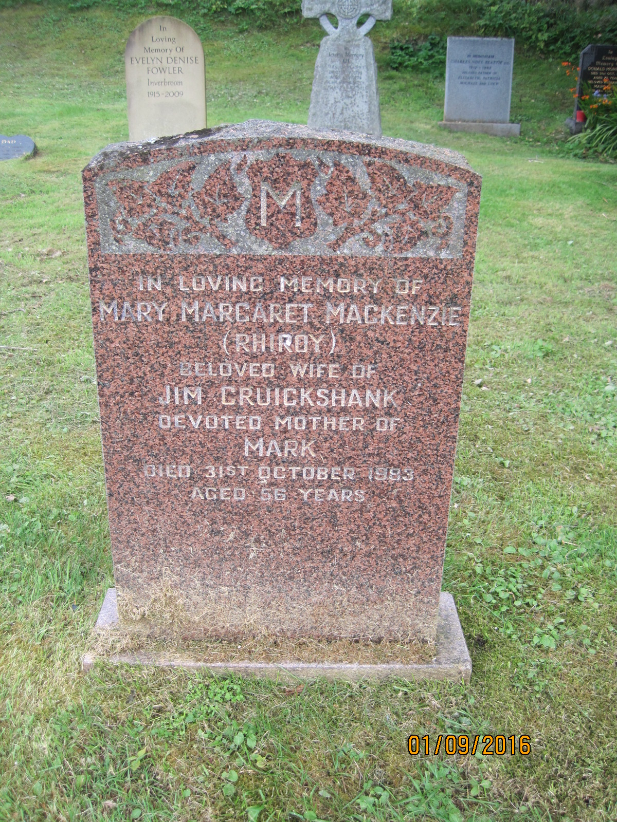 N96 - Mary Margaret Mackenzie (Rhiroy)