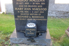 109b - Murdo Maclean, Mary Ann Macleod