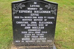 N43 -  Euphemia Maclennan (Effie)